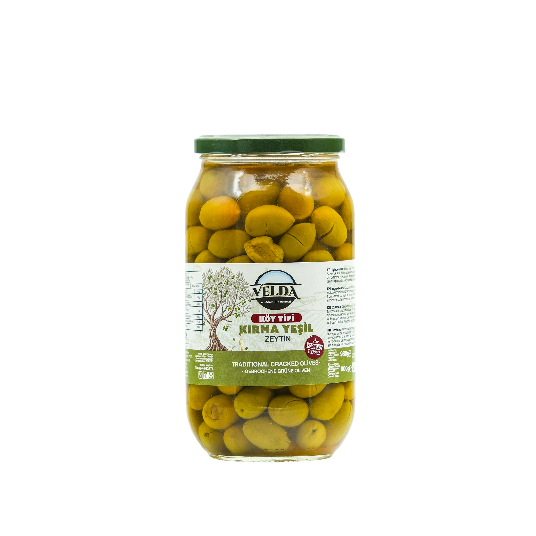 Kırma Yeşil Zeytin