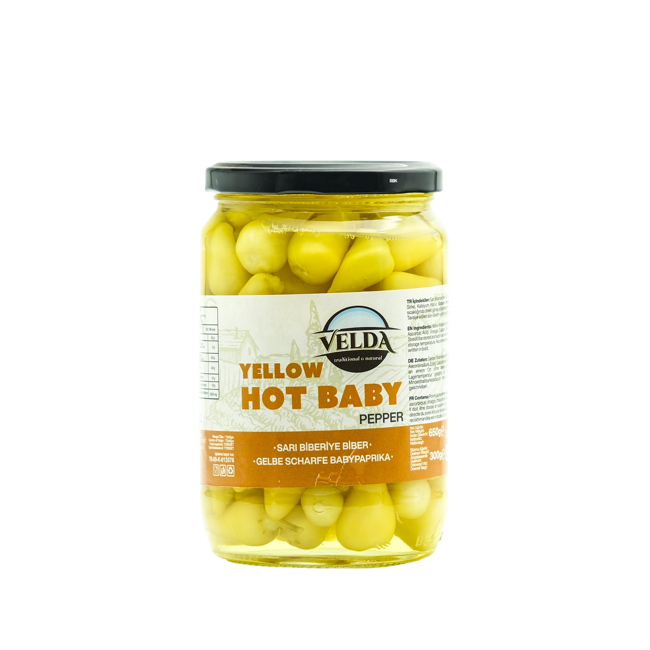 Hot Baby Pepper Pickled
